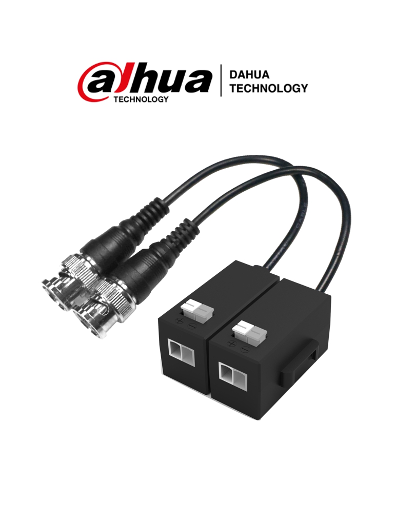 DAHUA PFM800-E - Par de Transceptores Pasivos HDCVI/ 1080p a 250 Mts/ 720p a 400 Mts/ Soporta AHD/ TVI/ CBVS
