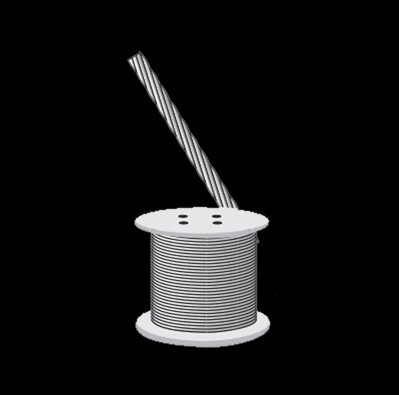 SRET635CAM Cable Retenida 7 Hilos, Resistencia 2154 Kg. Diámetro 1/4" (Precio por Metro). SRET635CAM Cable Retenida 7 Hilos, Resistencia 2154 Kg. Diámetro 1/4" (Precio por Metro).