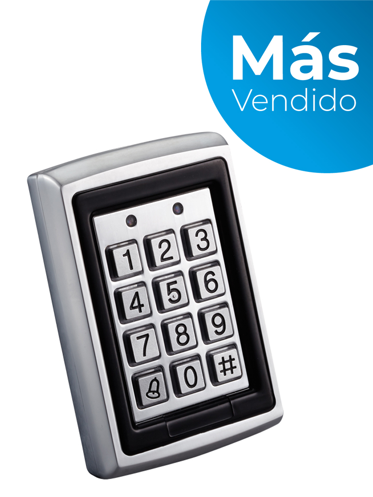 YLI YK568L - Teclado para control de acceso / Salidas NC y NO / Exterior e interior / 500 Usuarios password o tarjeta ID YLI YK568L - Teclado para control de acceso / Salidas NC y NO / Exterior e interior / 500 Usuarios password o tarjeta ID